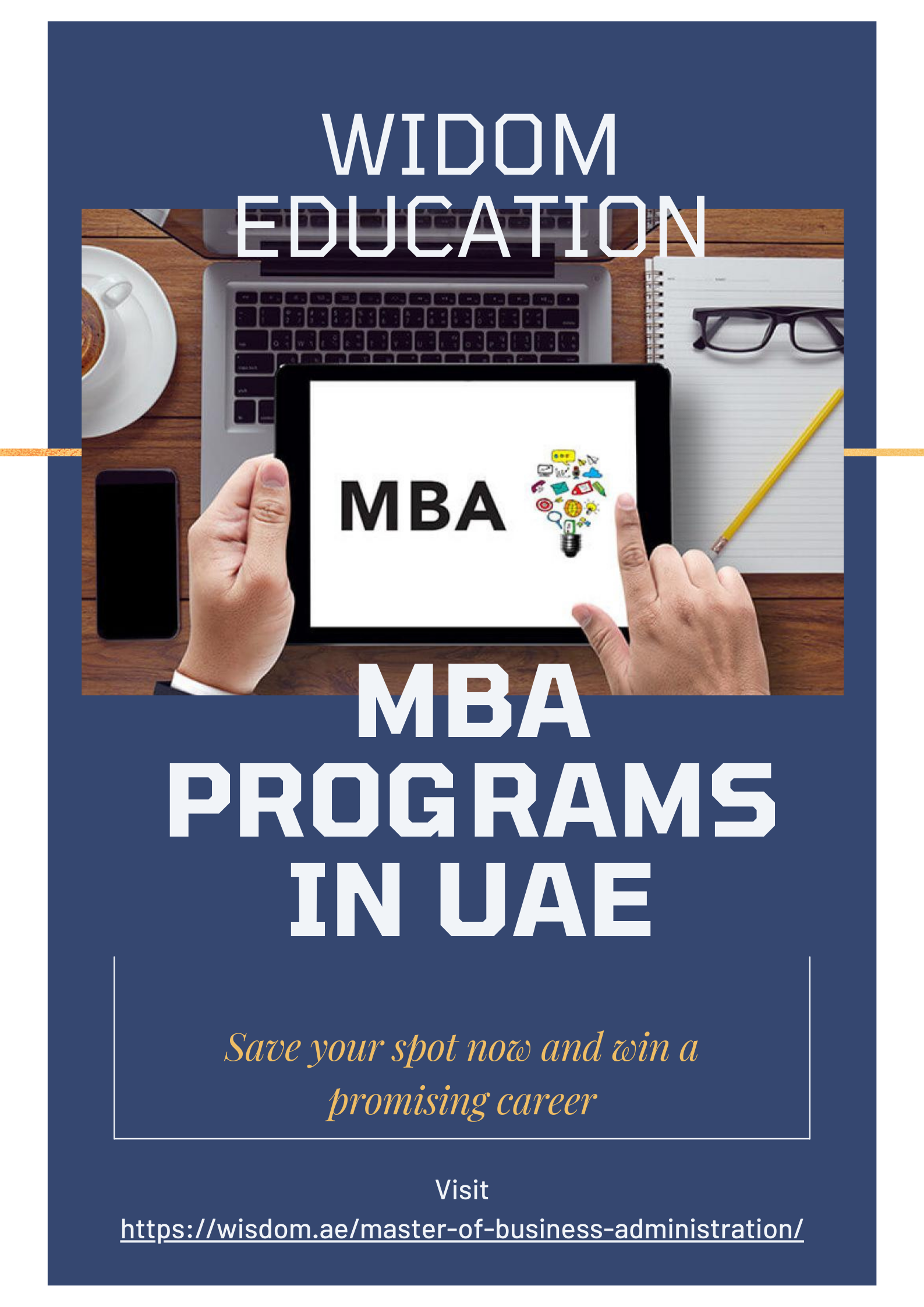 MBA programs in UAE|Wisdom Education