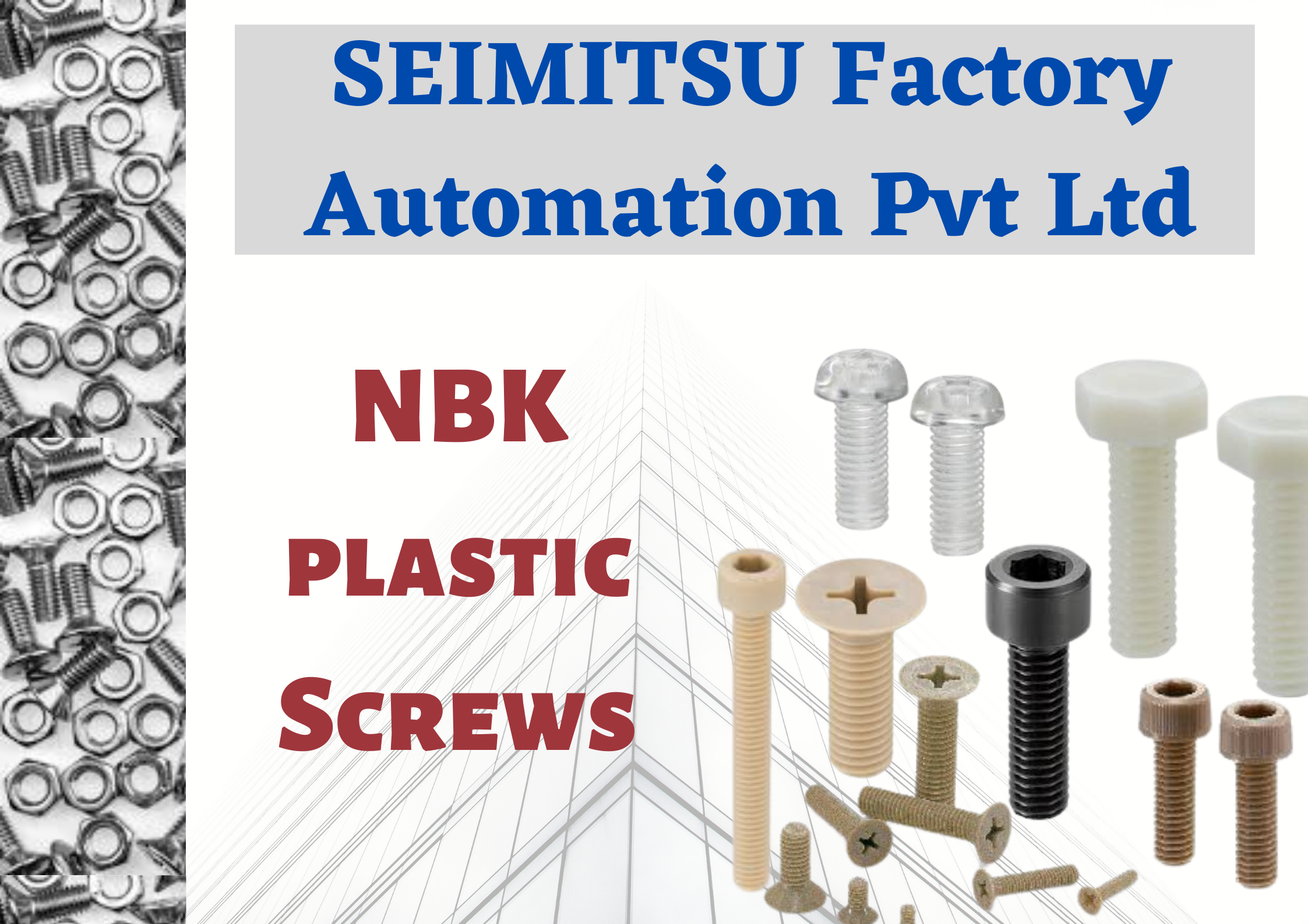 SEIMITSU Factory Automation | Plastic Screw Suppliers