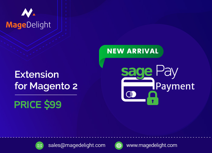 Magento 2 Sage Pay Payment Module  for  Robust & Reliable Payment Process