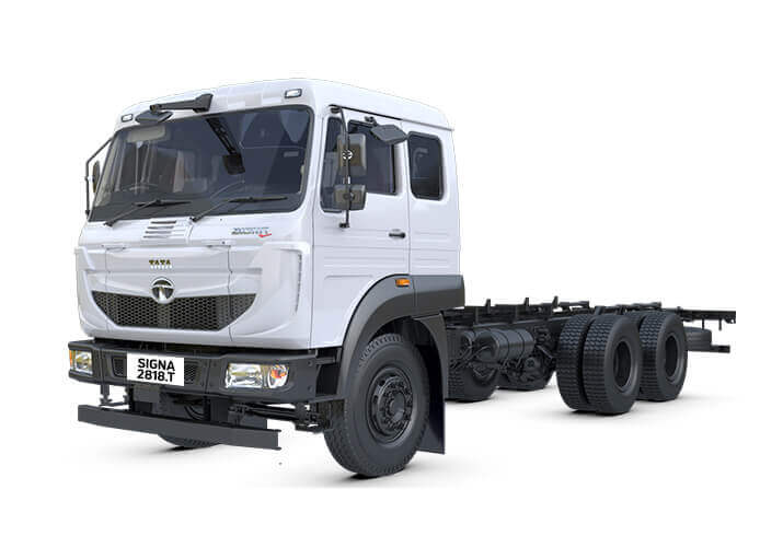 Top 3 models of Tata Signa series: Tata Signa 2818, Tata Signa 2821, and Tata Signa 352