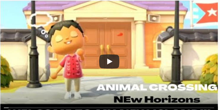 My new ANIMAL CROSSING NEW HORIZONS adventure