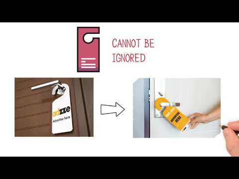 Exploring the Power of Flyer Hanging Advertising