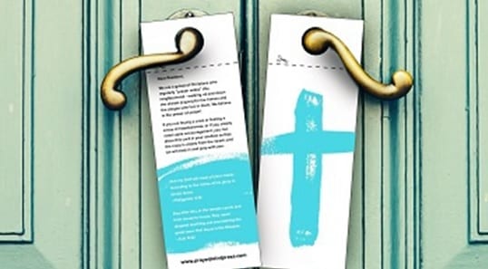 How do door hangers work for Marketing