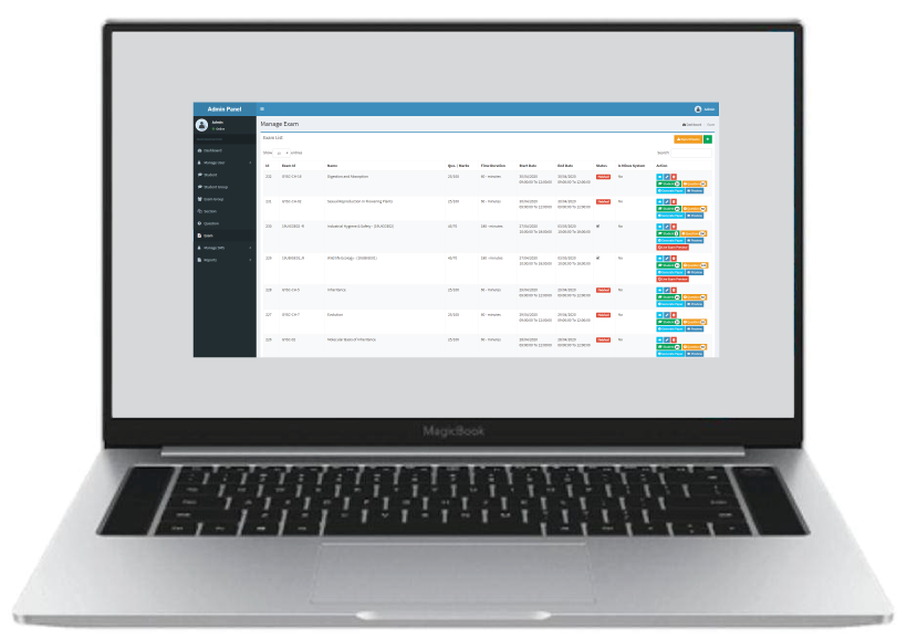 Online Examination Software