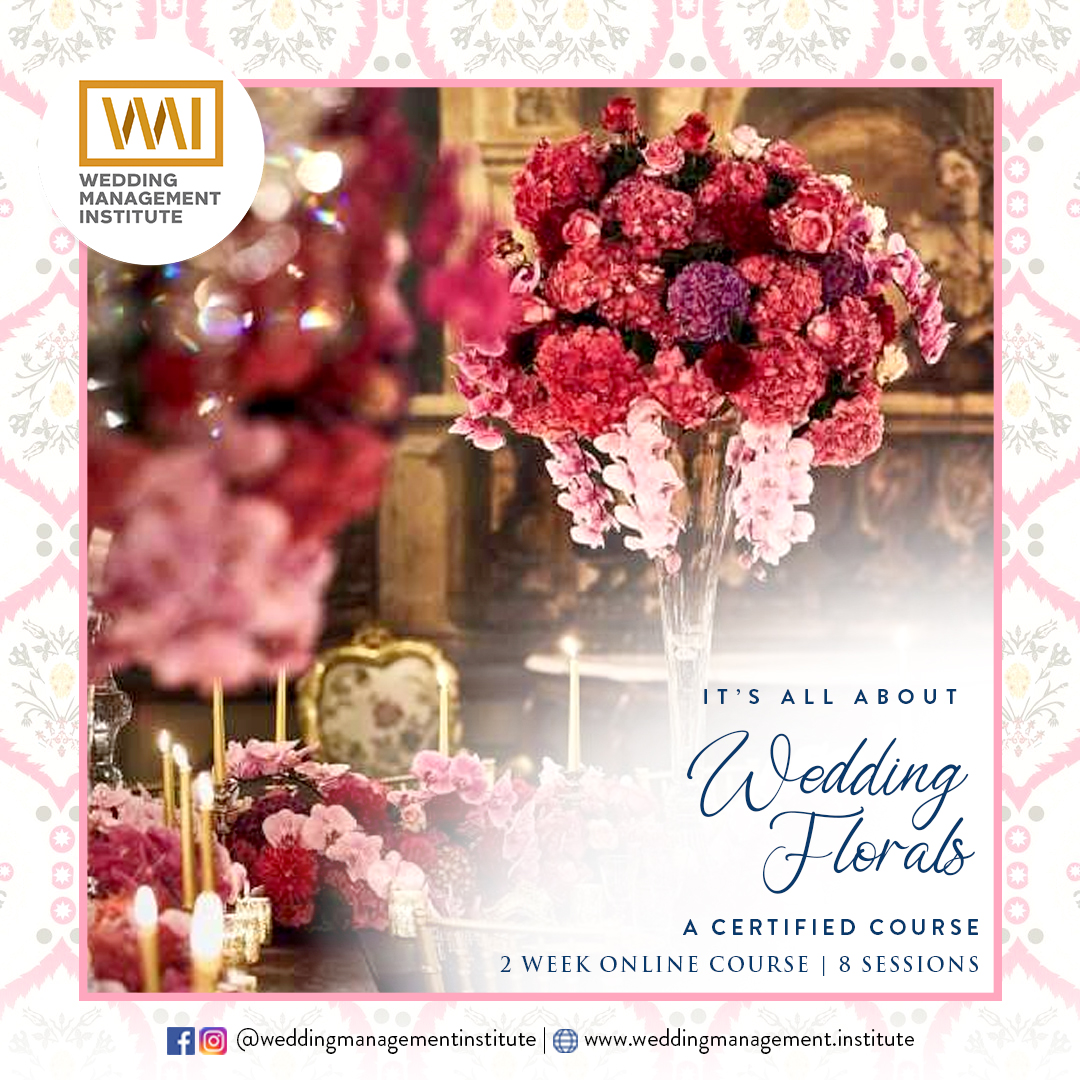 Certification Program in Wedding Florals Design