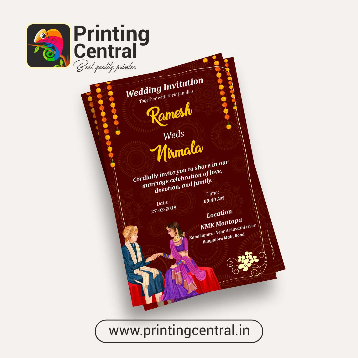 Wedding Card Printing in Bangalore