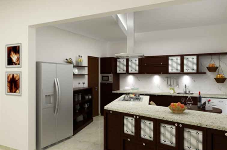 What are the different types of modular kitchen design models?