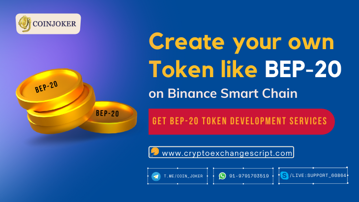 Create your own token like BEP20
