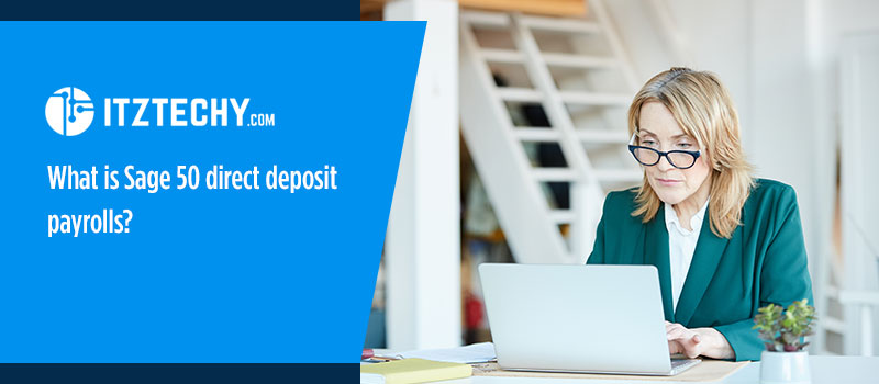 Setup Sage 50 Direct Deposit Payroll