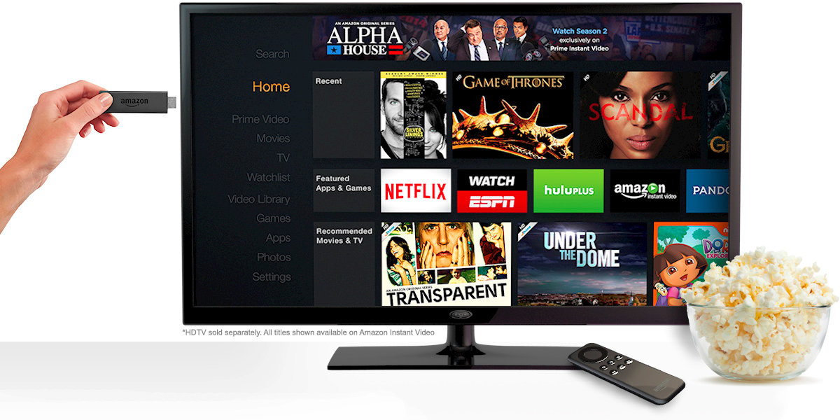 What can you do with the Amazon Fire TV Stick?