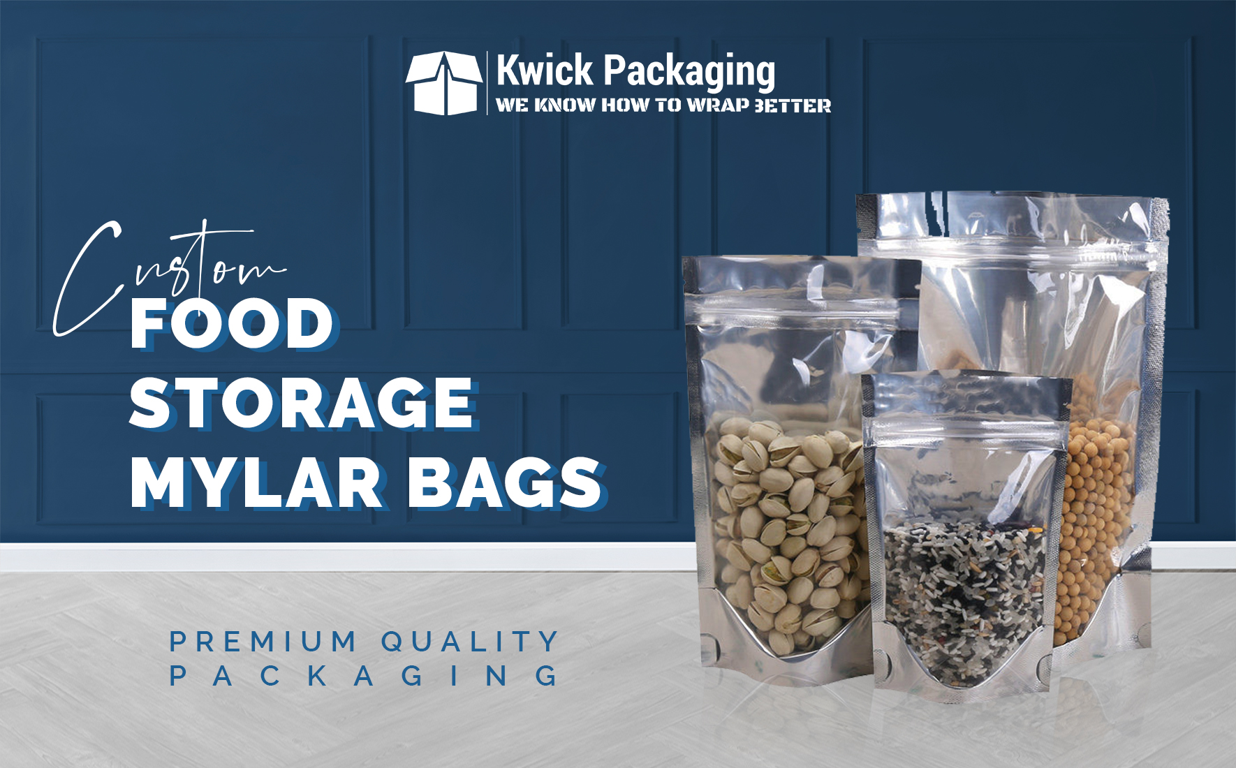 Custom Food Storage Mylar Bags