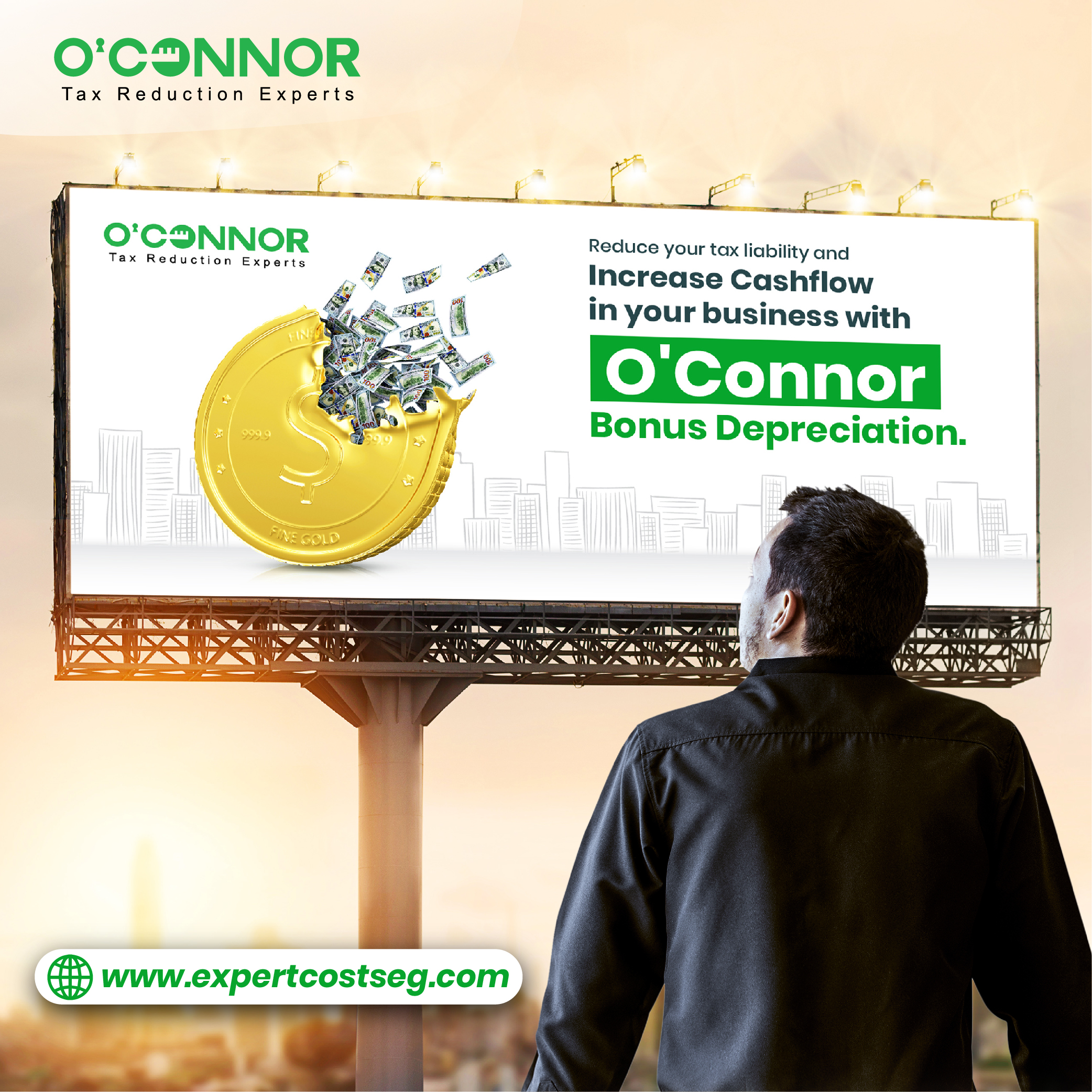 Increase cashflow with O'Connor's Bonus Depreciation