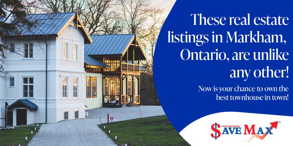 Townhouses for sale in markham- Save Max