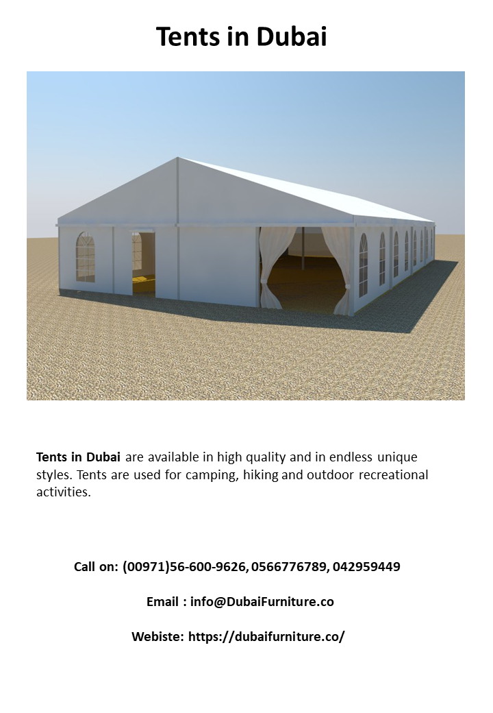Tents in Dubai