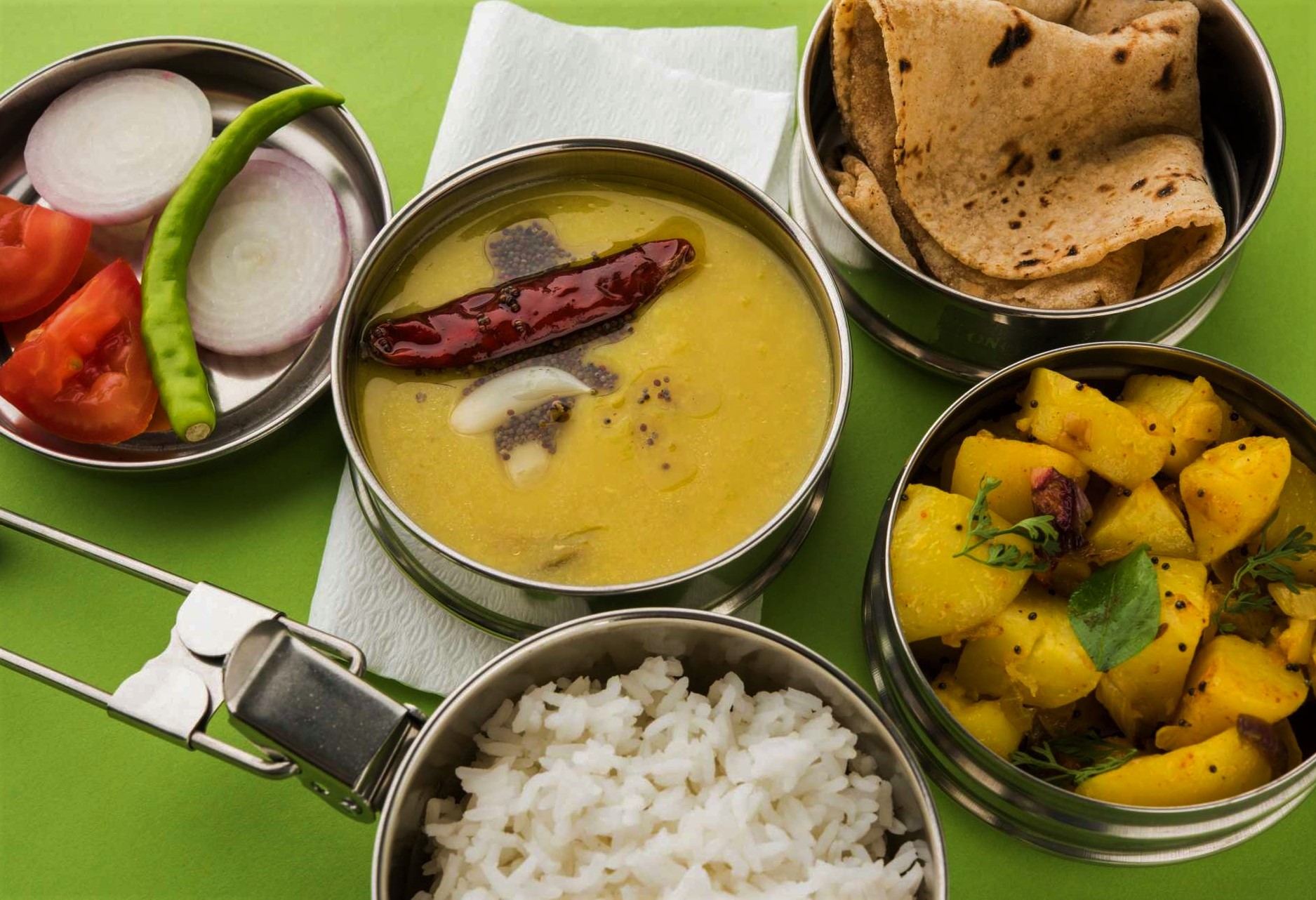What is a tiffin service?
