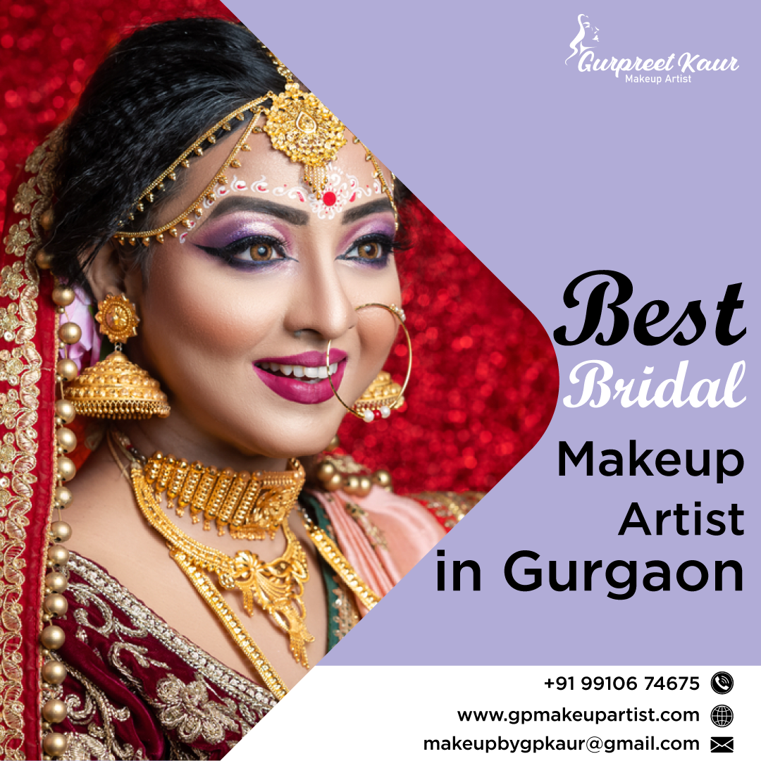Best Bridal Makeup Artist in Gurgaon - GP Makeup Artist