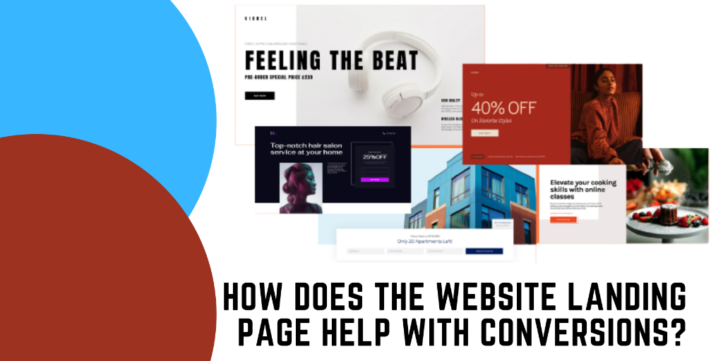 How Does the Website Landing Page Help With Conversions?