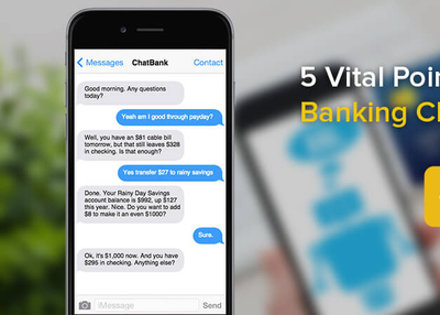 5 Vital Points for Creating a Banking Chatbot