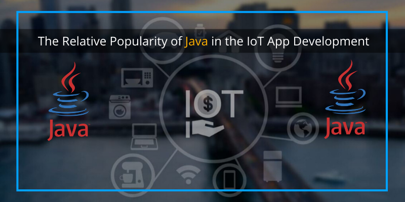 The Relative Popularity of Java in the IoT App Development