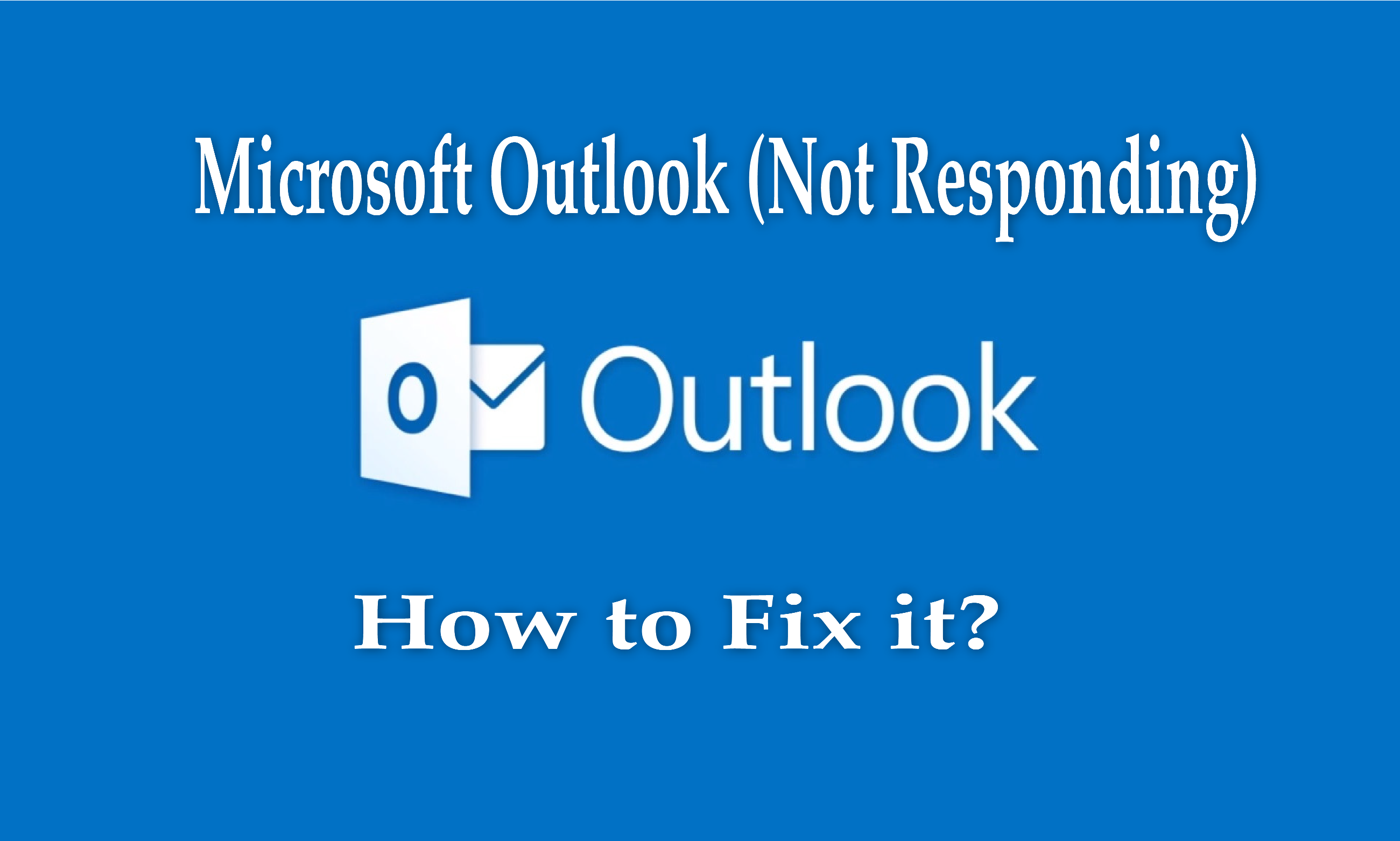 Microsoft Outlook not working