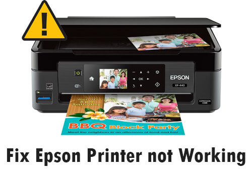 How to Fix Epson Printer not working