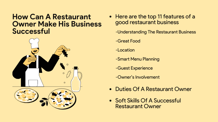 11 Tips for Restaurant Owners to Ensure Business Success