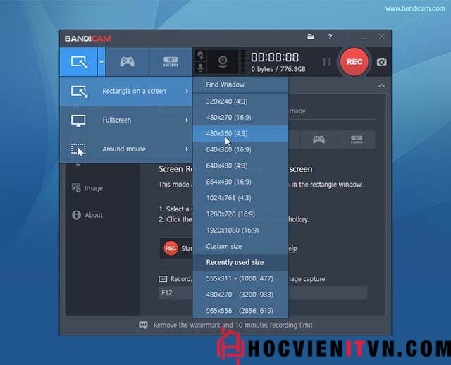  Download bộ Bandicam 4.5 full key miễn phí