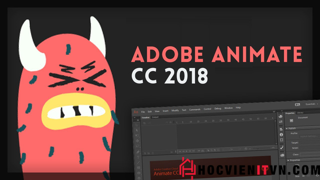 Download Adobe Animate CC 2018 + Cài Đặt Chi Tiết
