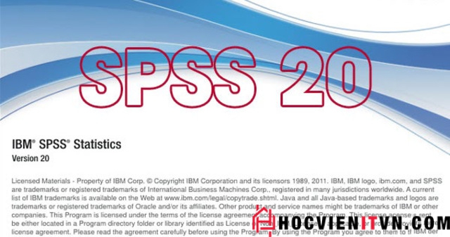 Tải SPSS 20 Full Crack và cài đặt phần mềm