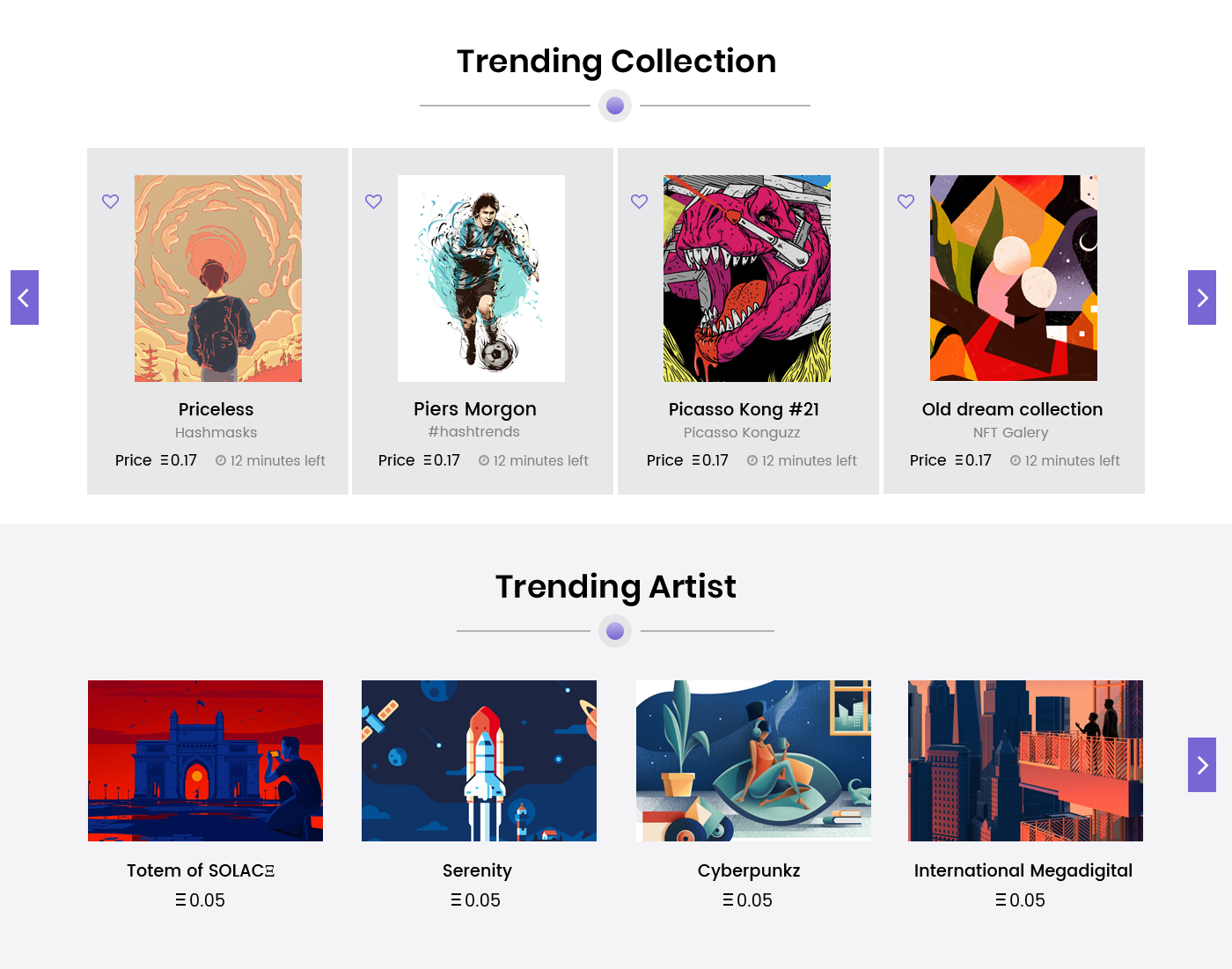 What is the procedure for listing an NFT?