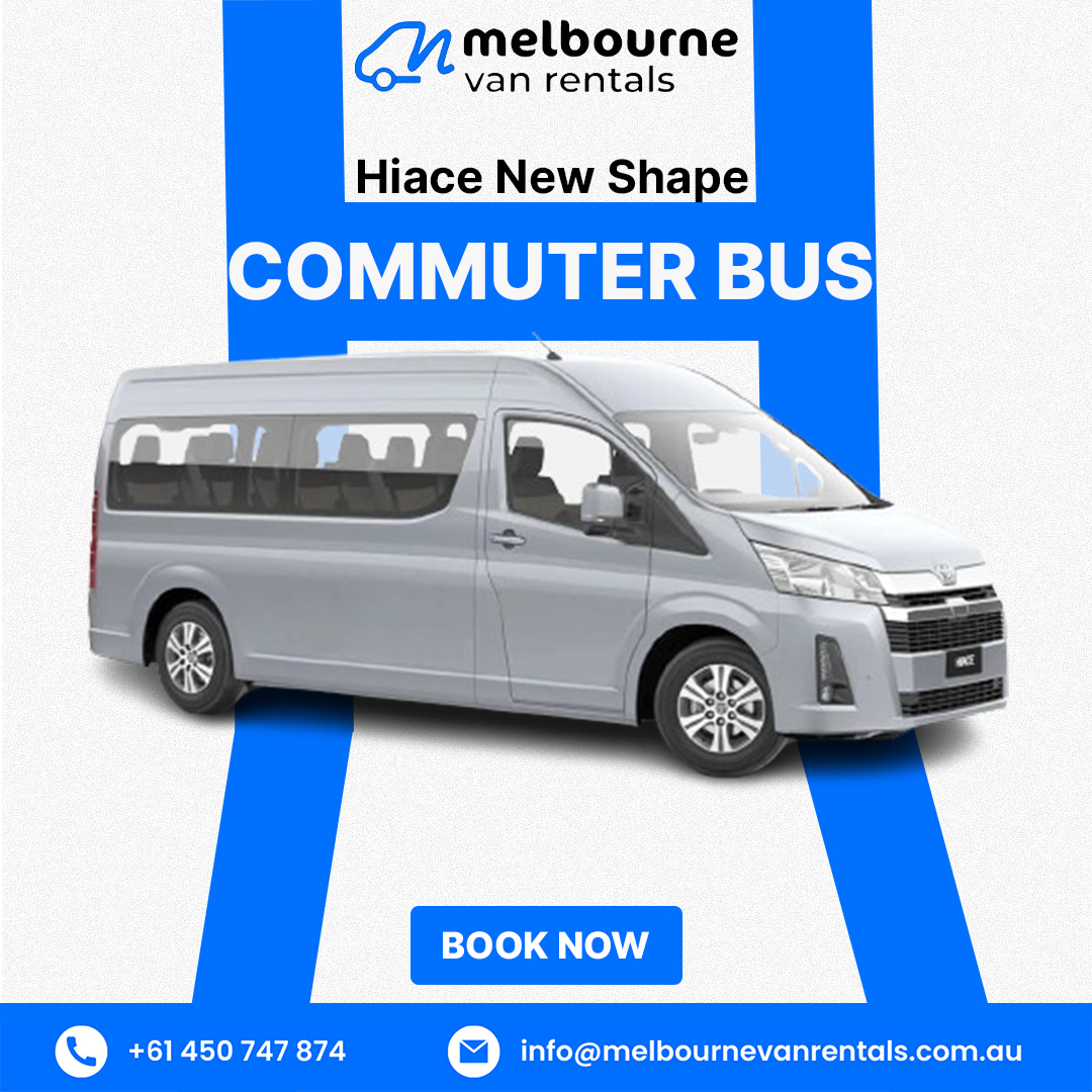Get Affordable 12 Seater Van Hire & Commuter Van Hire Melbourne