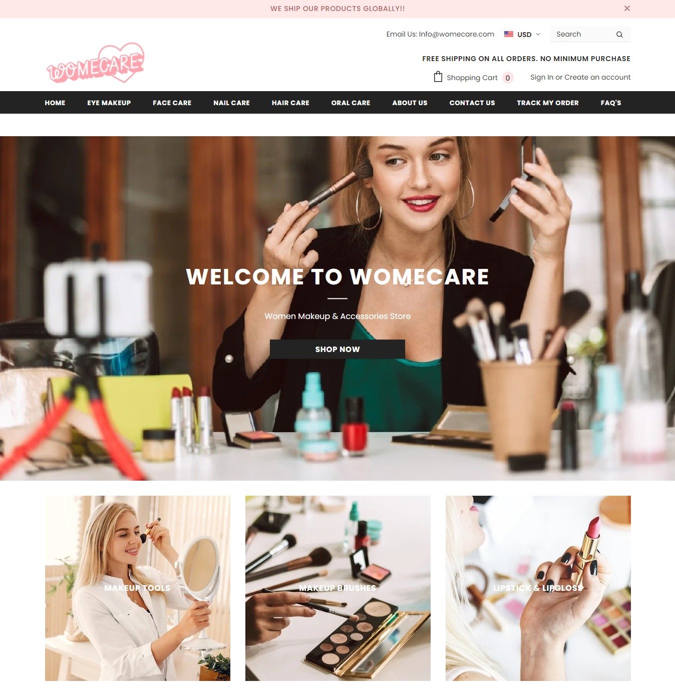 Dropshipping website for sale