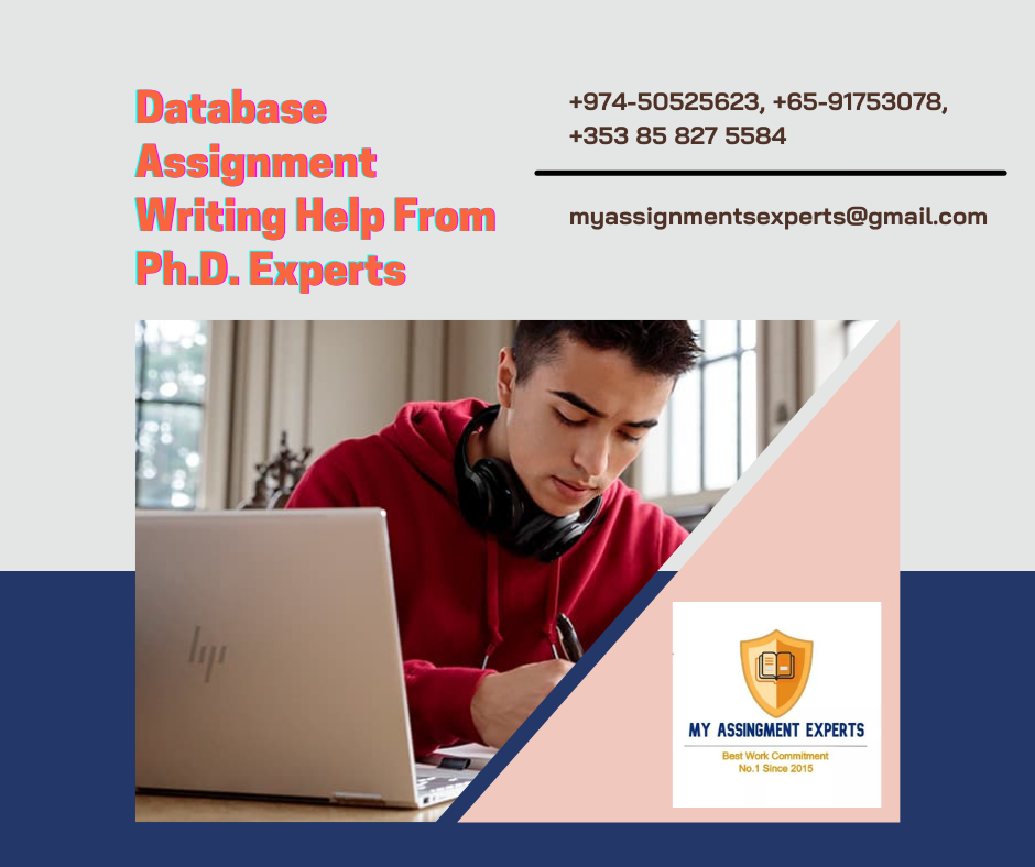 Online Database Assignment Help | Database Homework Help