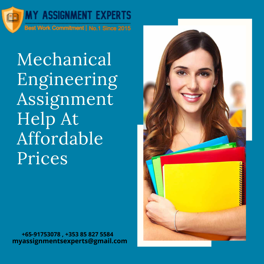 Mechanical Engineering Homework Help by Highly Skilled Expert