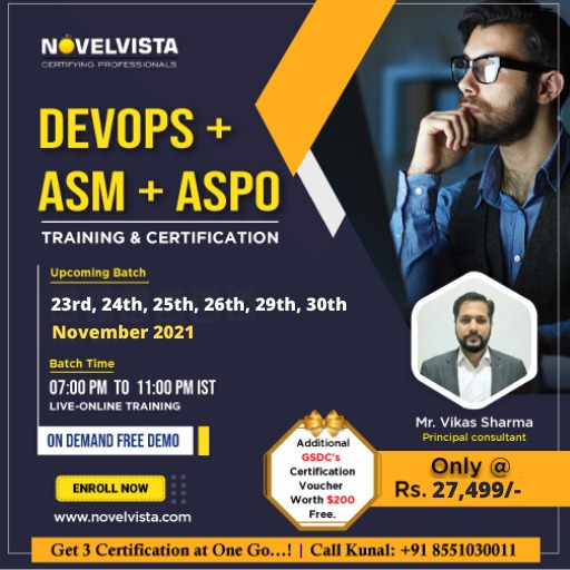 Special Price Offer on DevOps + ASM + ASPO Combo Course