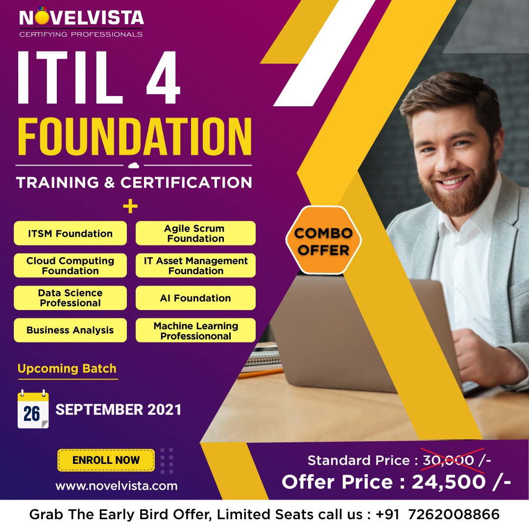 Best ITIL Training @ 24,500 Only