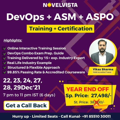 Year End Offer for DevOps Combo Training & Certification