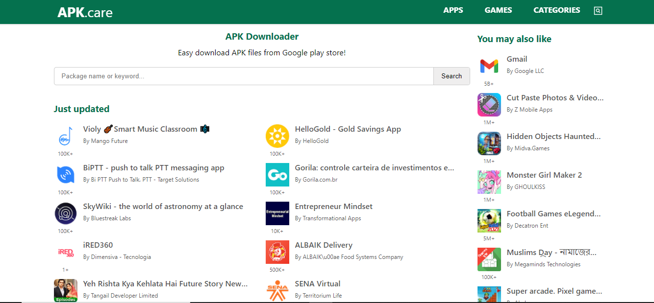 Introduce our web - APK.care