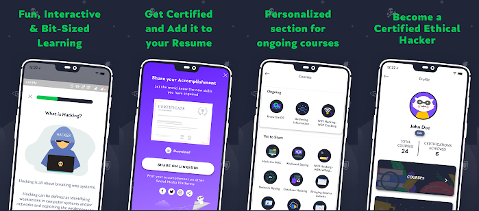 Hacker X: Learn Ethical Hacking & Cybersecurity APK