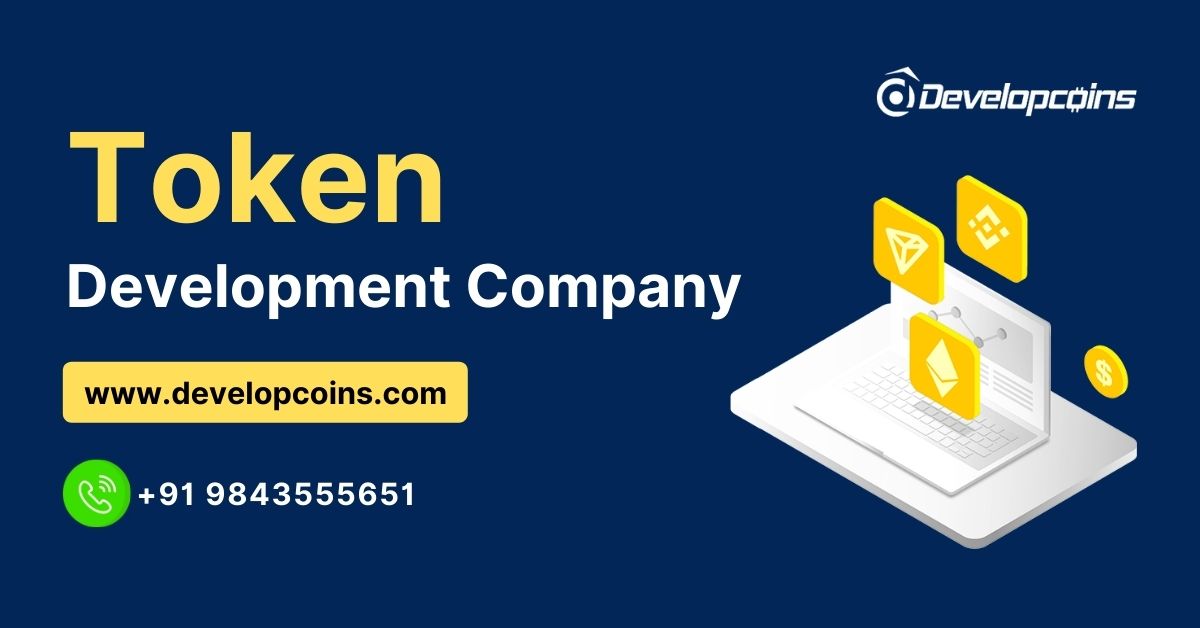 Token Development Company | Token Development Services | Developcoins