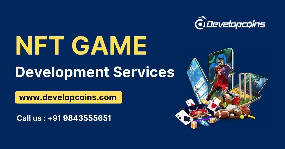 NFT Gaming Platform Development Company | NFT Games Clone Script - Developcoins