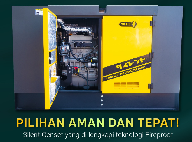 Penggunaan Genset Silent Untuk Kantor