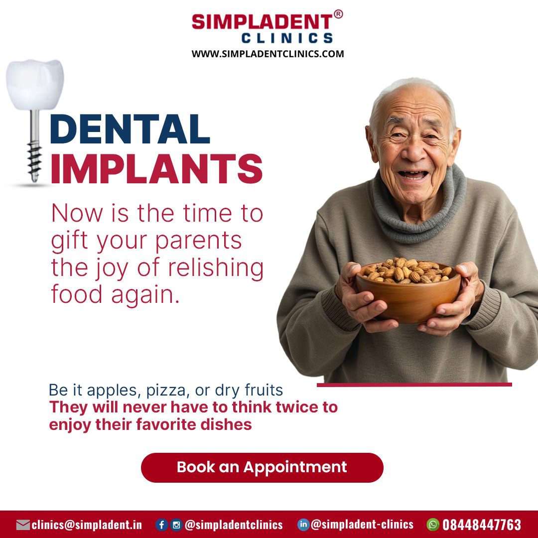 Find Your Ideal Dental Implant Solution at Simpladent Clinics: Expert Care for Every Need