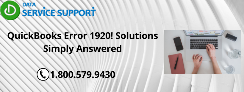 How to deal with QuickBooks Error 1920