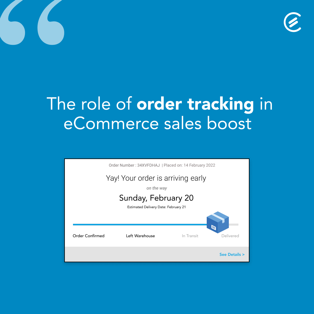 The role of branded order tracking strategy in eCommerce sales boost