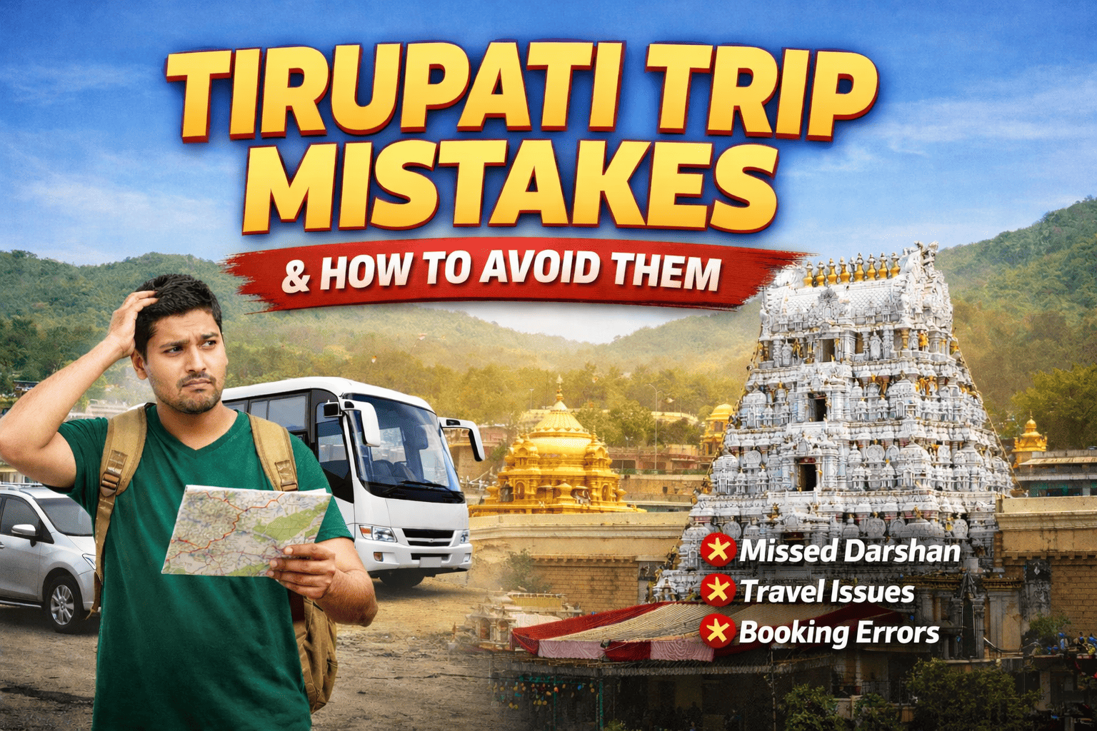 Tirupati Trip Mistakes Pilgrims Must Avoid for a Peaceful Darshan