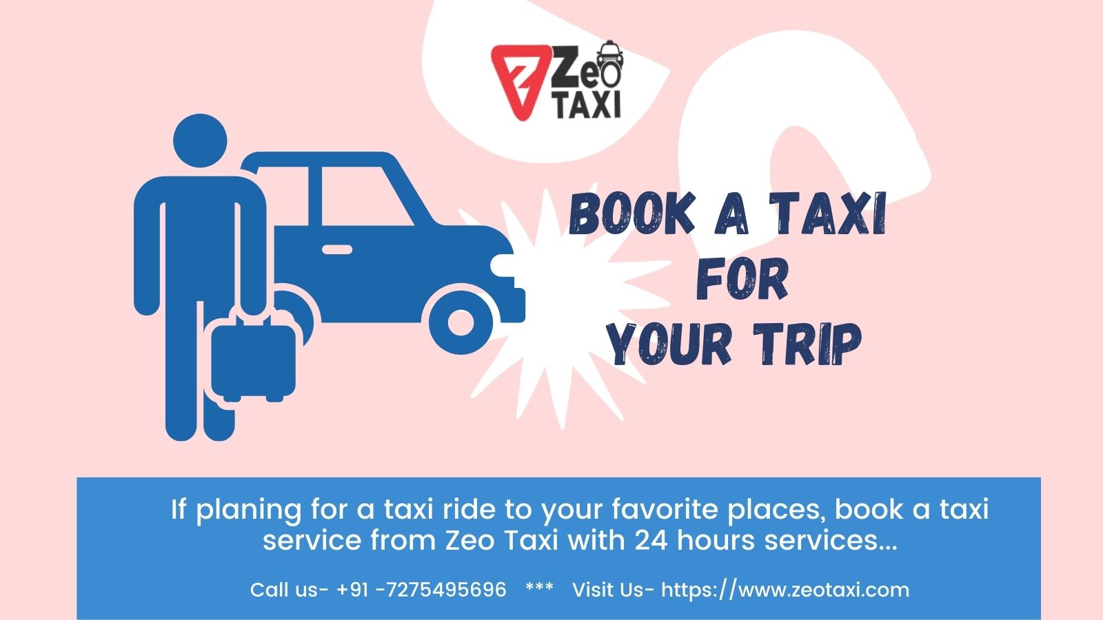 Book a Taxi- Zeo Taxi