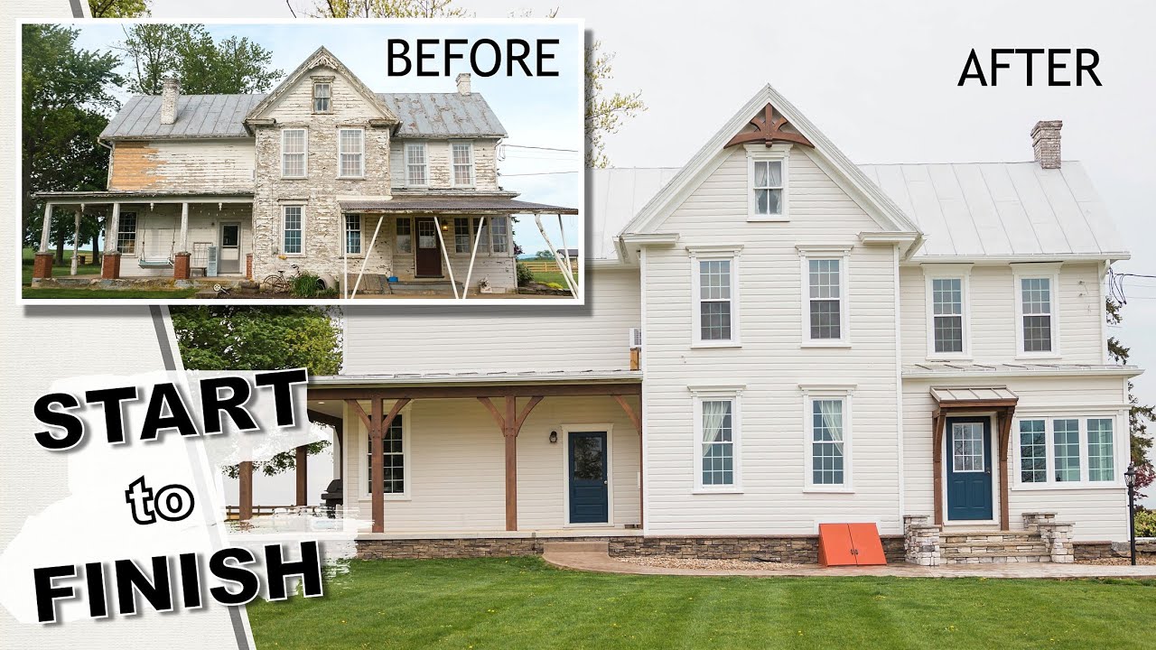 HISTORIC 1900 Farmhouse Restoration