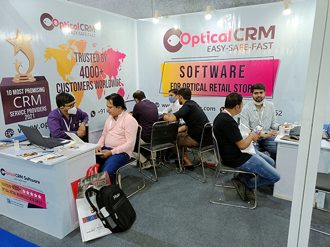 Exhibition of Optical Retail Software | Optical CRM