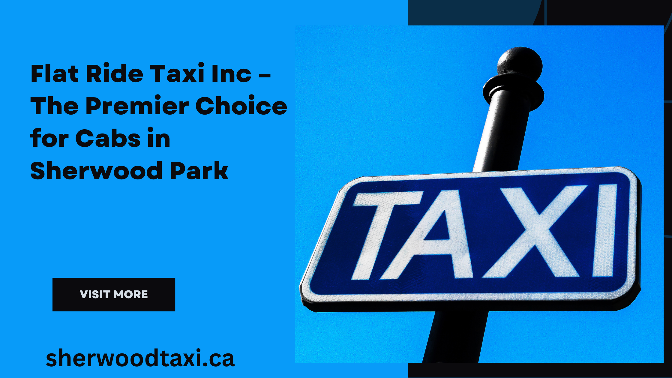 Flat Ride Taxi Inc – The Premier Choice for Cabs in Sherwood Park